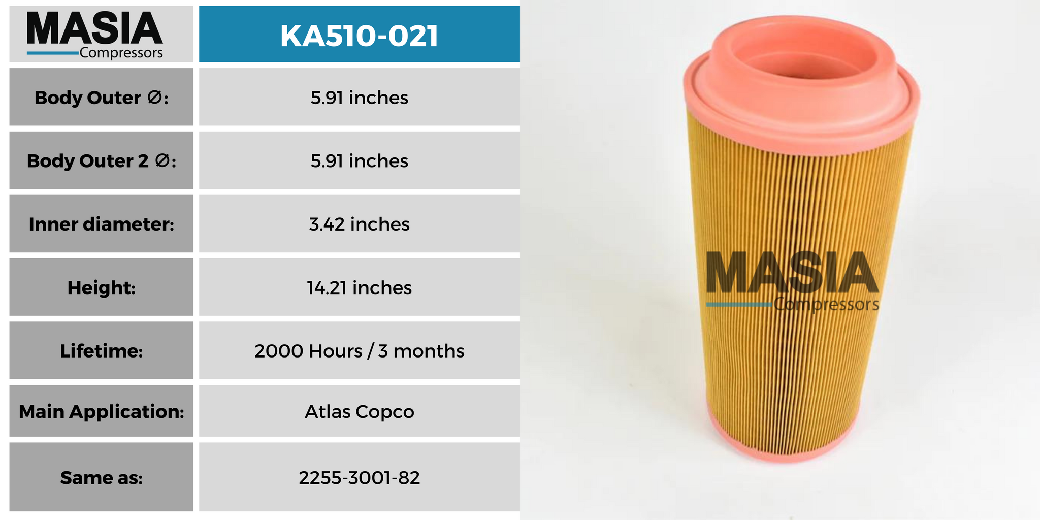 Filtro De Aire Power Systems 480028