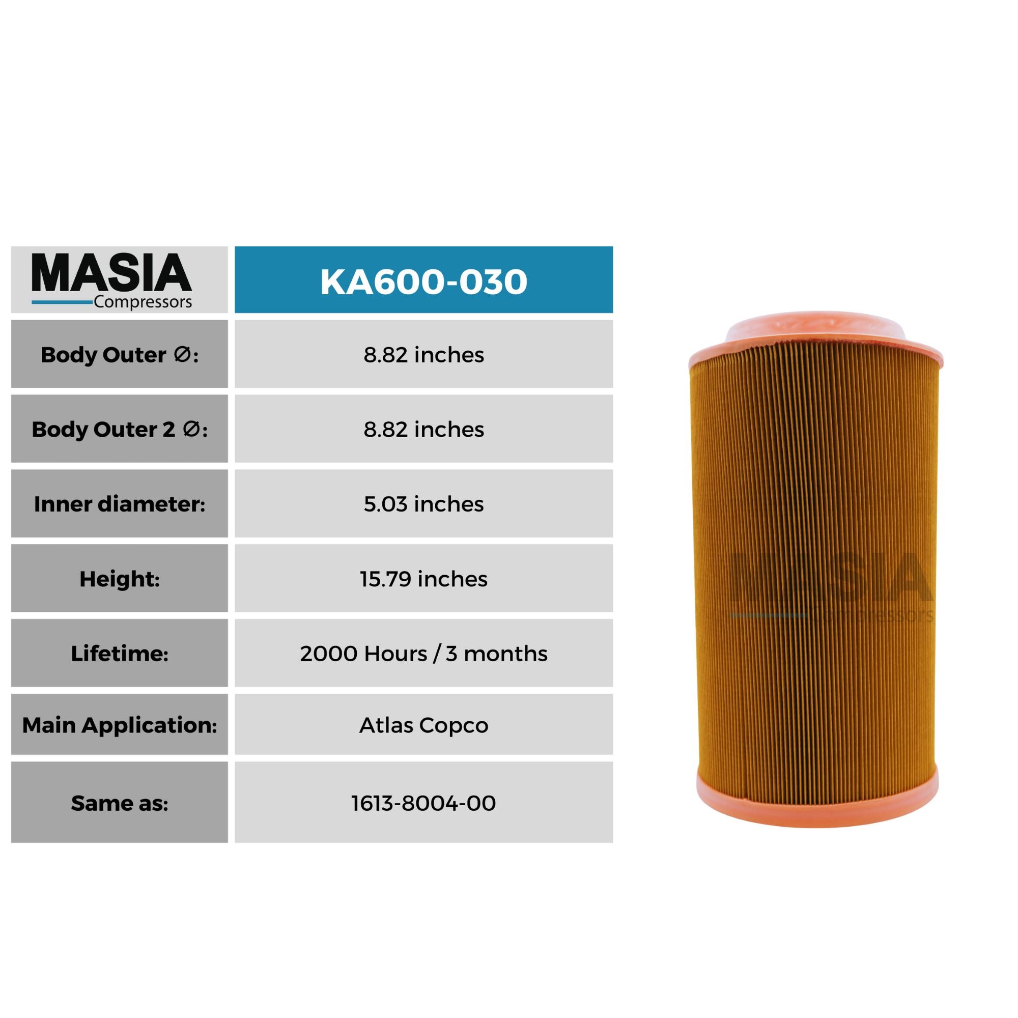 Filtro De Aire Bottarini 223491