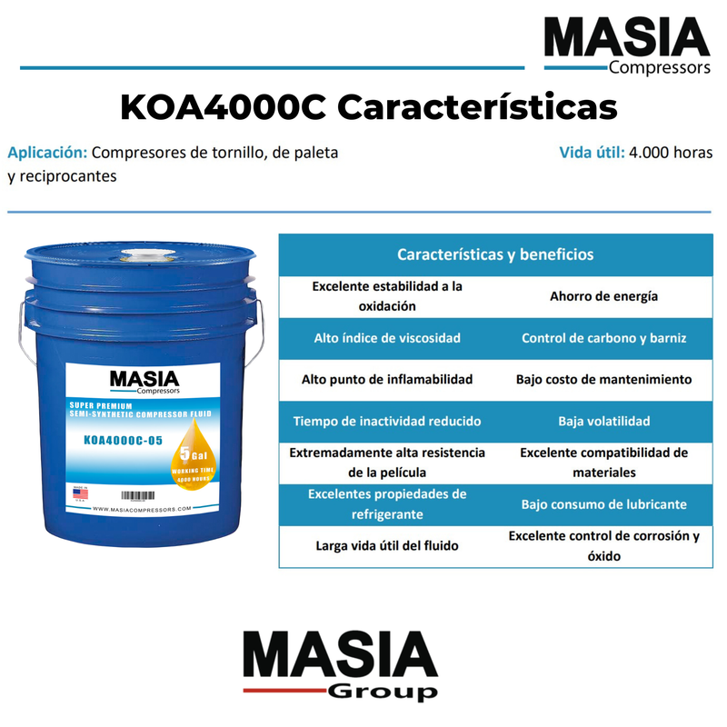 Aceite Cameron Compression P1405340-295 Semisintético Cubeta