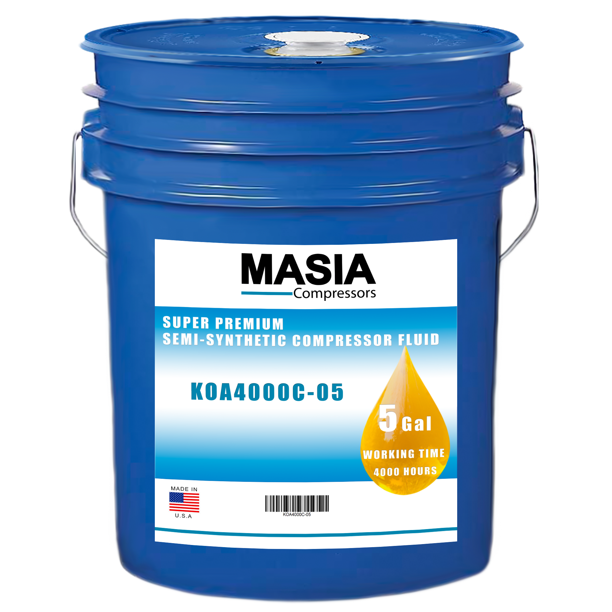 Lubricante Sullair AWF 250030-782 5-gal