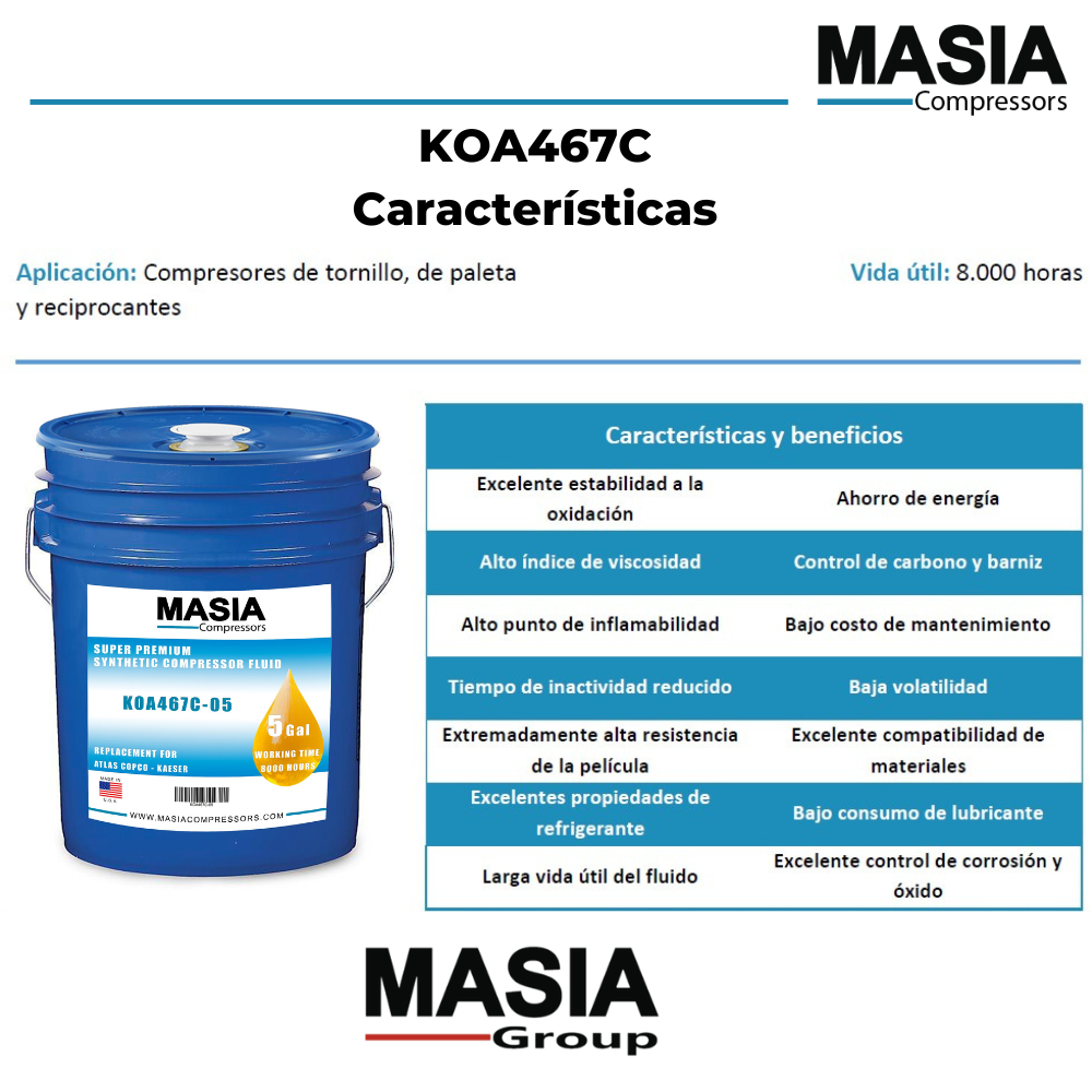 Aceite Lubriplate Lubricants Syncool Base Pag Cubeta 5 Gal