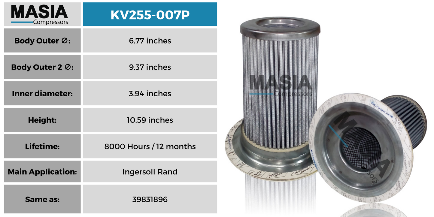 Filtro separador Drilltech 003763 001