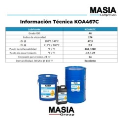 Aceite Roto Xtend Para Compresor Atlas Copco 2901-1701-00