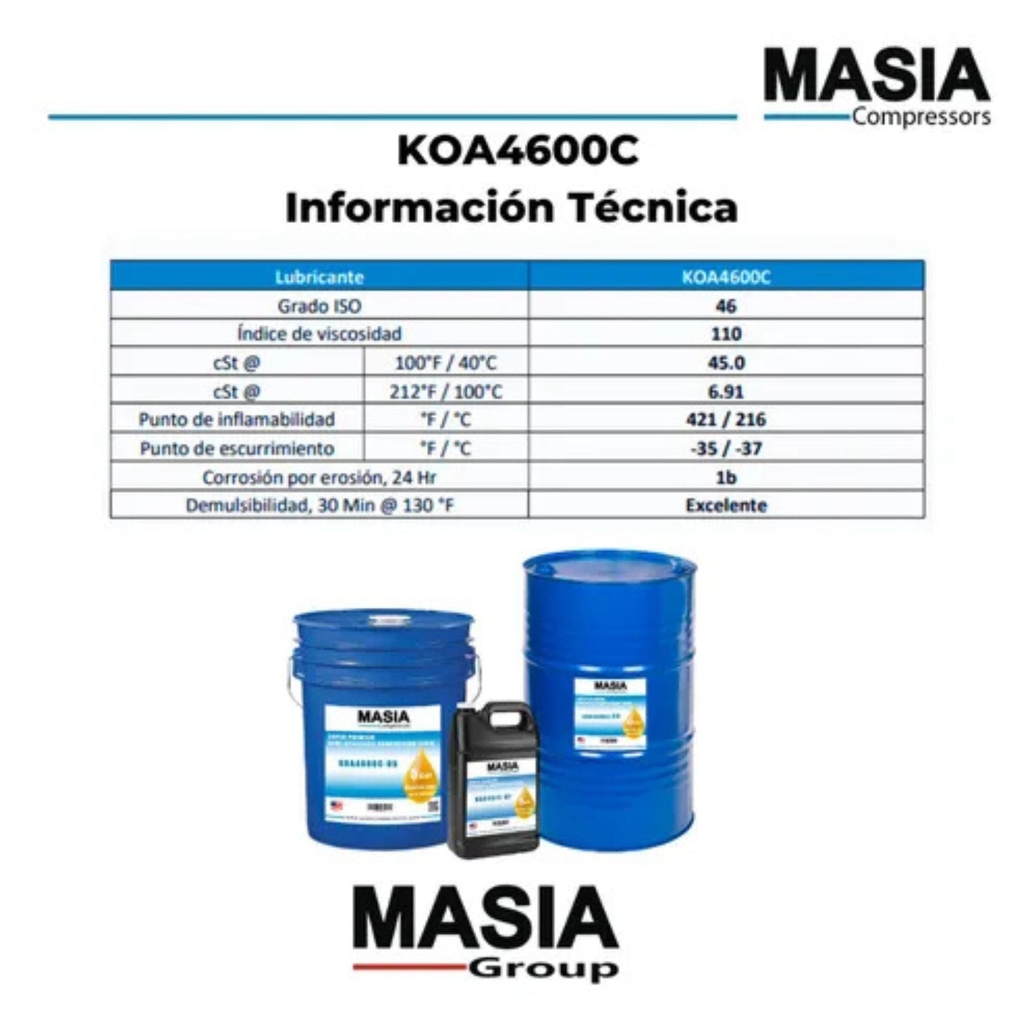 Lubricante Doosan Pro Tec 89292973 330-gal