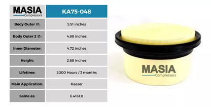 Filtro De Aire Keltec Technolab Ka75-048