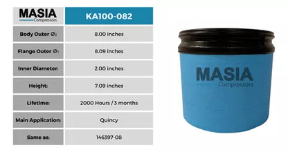 Filtro De Aire Kaishan Compressor 537702330710