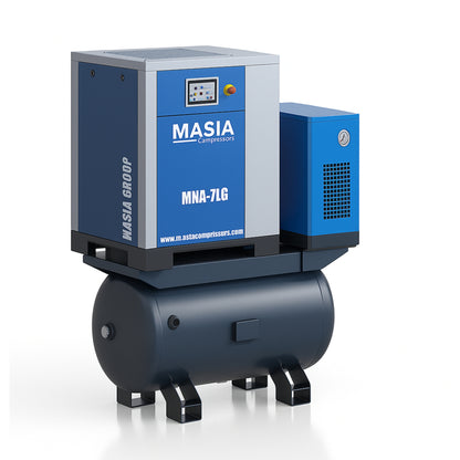 Compresor De Aire De Tornillo VSD de 10 HP