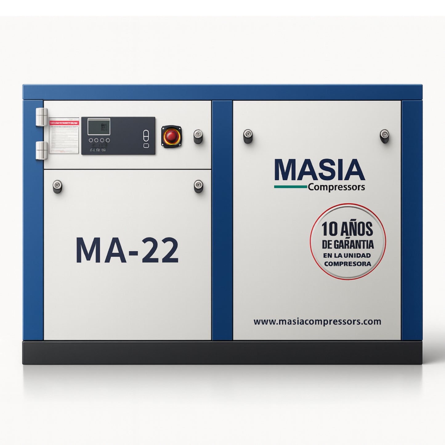 Compresor de Aire Industrial De Tornillo 30 HP | 220V,Trifásico,128 CFM,145 PSI