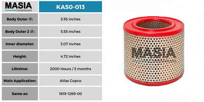 Filtro De Aire Alup 172.0153