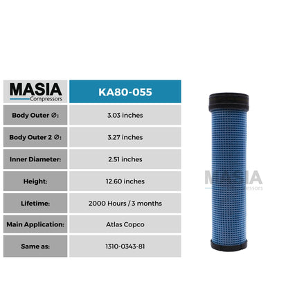 Filtro De Aire Performance Filtration 6803