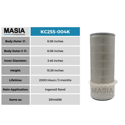 Filtro De Aire Atlas Copco 2900-5348-00