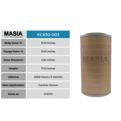 Filtro De Aire Quincy 23458-4