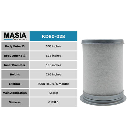 Filtro Separador Air Blok 2V20038