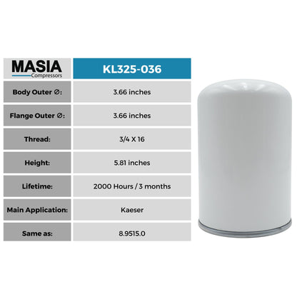 Filtro De Aceite Ktc Air Universe 71008