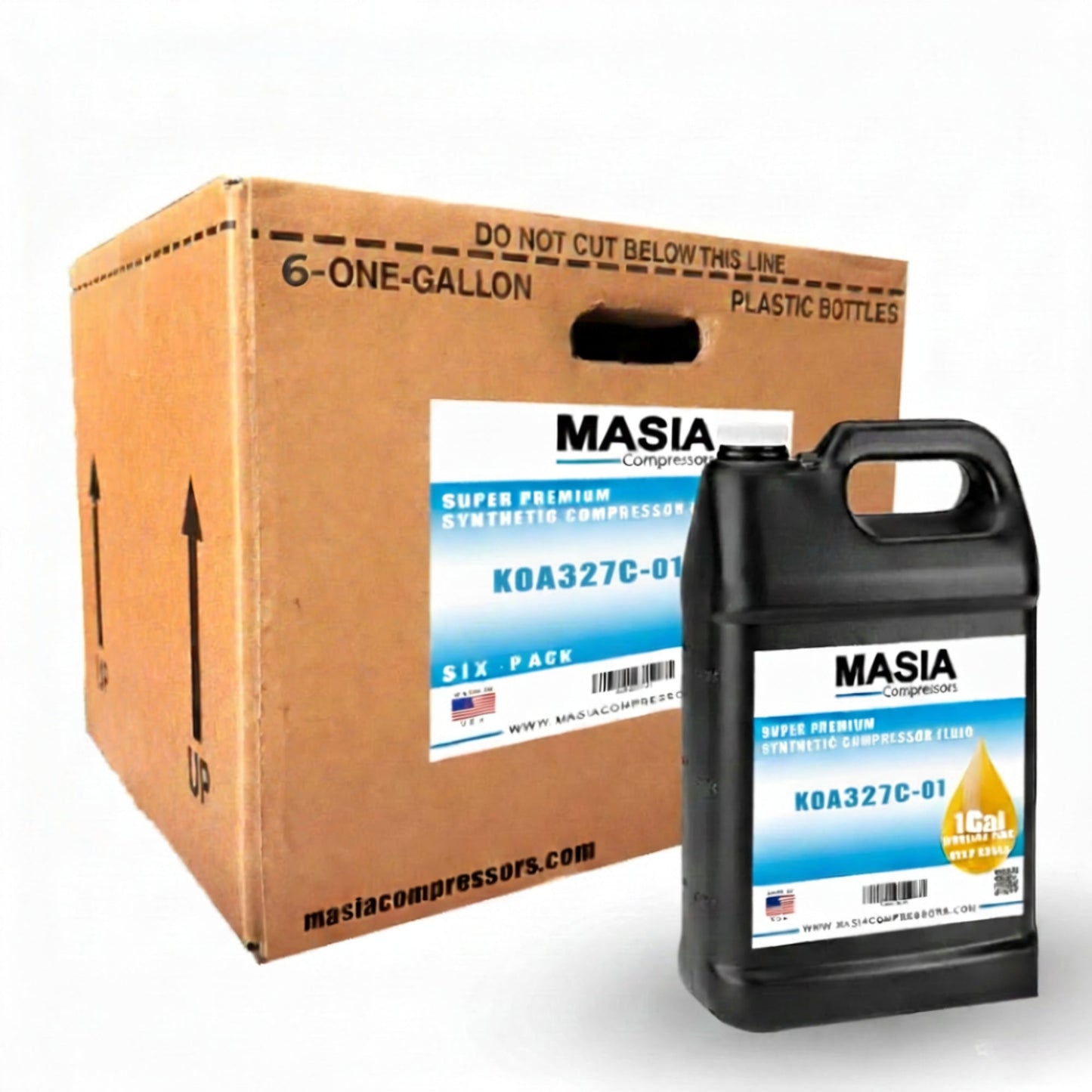 241443-002 Lubricante para Compresor Compatible con Sullair-6 gal