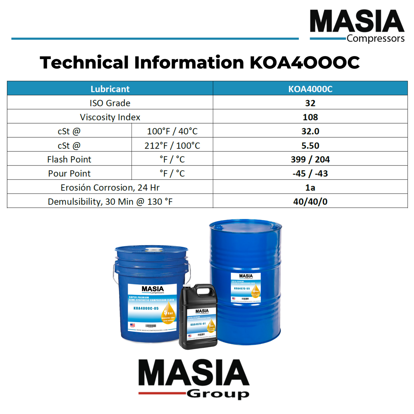 250030-782 Lubricante para Compresor Compatible con Sullair-1 gal