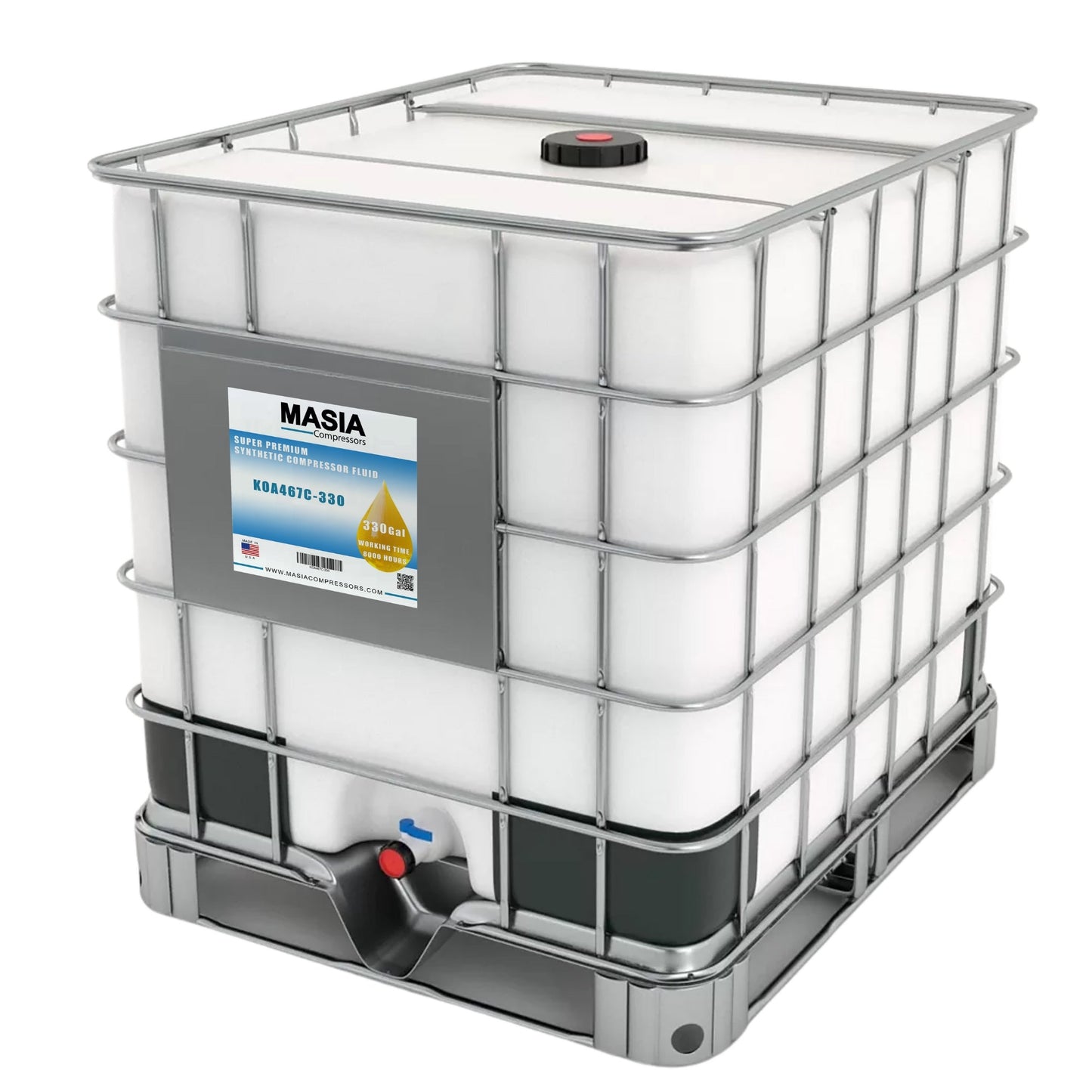 249775-001 Lubricante para Compresor Compatible con Sullair-330 gal