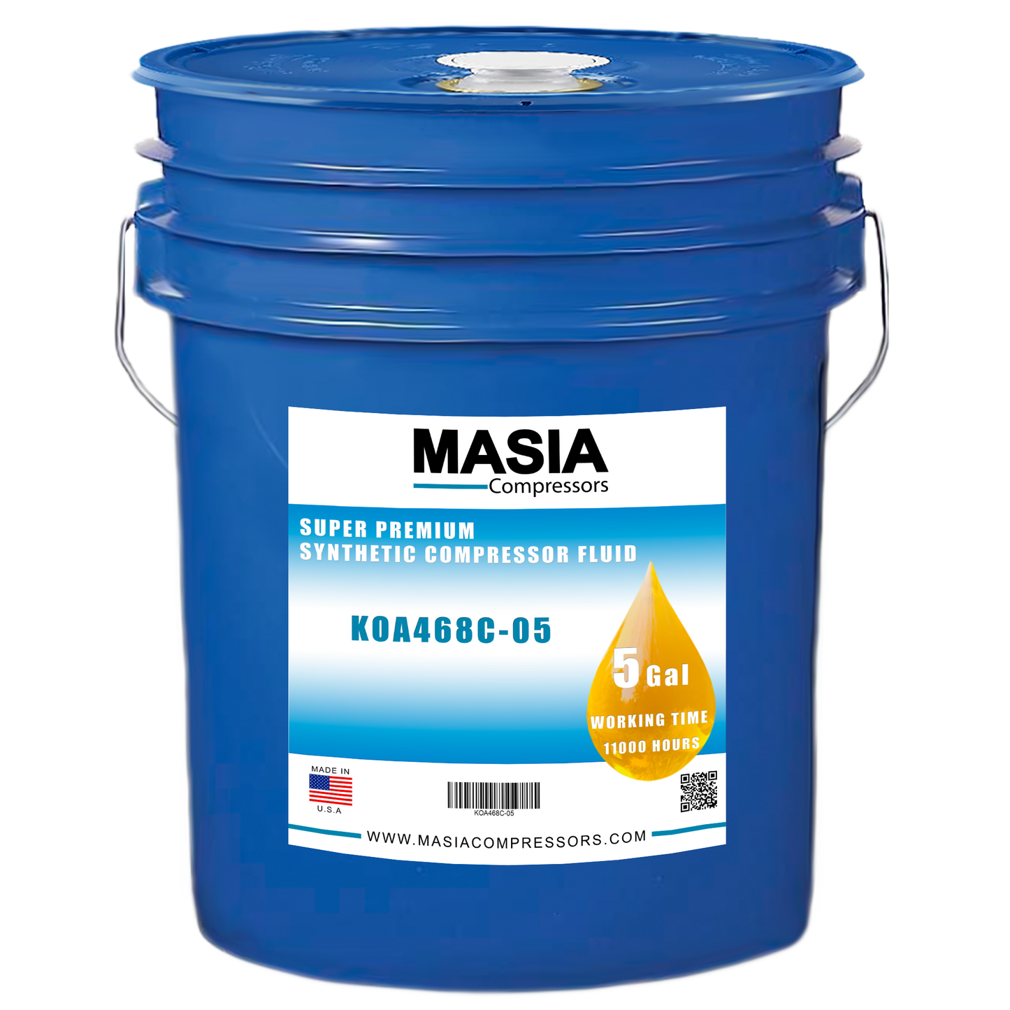 Quinsyn Plus Lubricante para Compresor Compatible con Quincy-5 gal