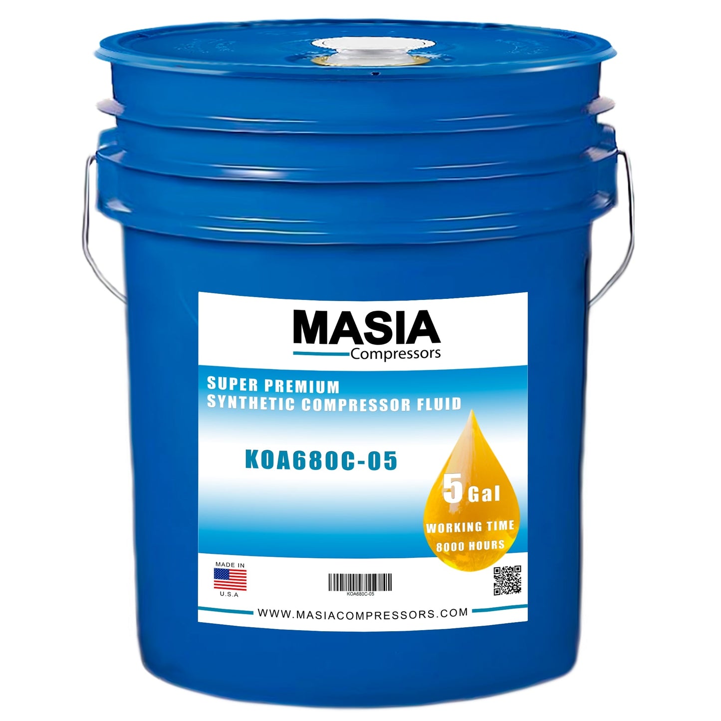 497 Lubricante para Compresor Compatible con Anderol-5 gal