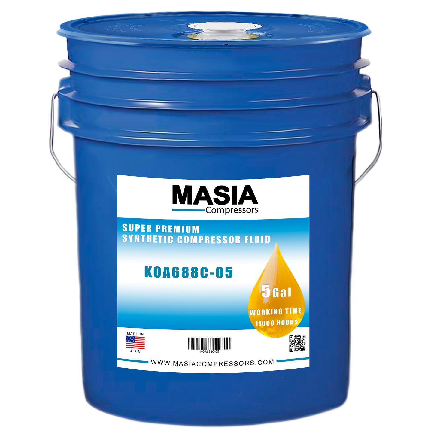 142784-005 Lubricante para Compresor Compatible con Quincy-5 gal
