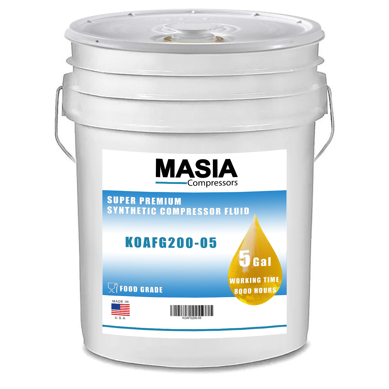 Ultra FG Lubricante para Compresor Compatible con Ingersoll Rand-5 gal