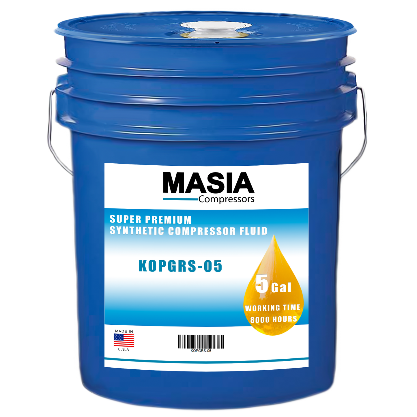 Sullube-32 Lubricante para Compresor Compatible con Sullair-5 gal