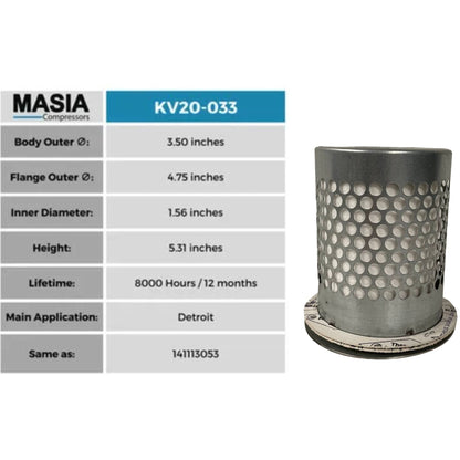 Filtro Separador Keltec Technolab KV20-033