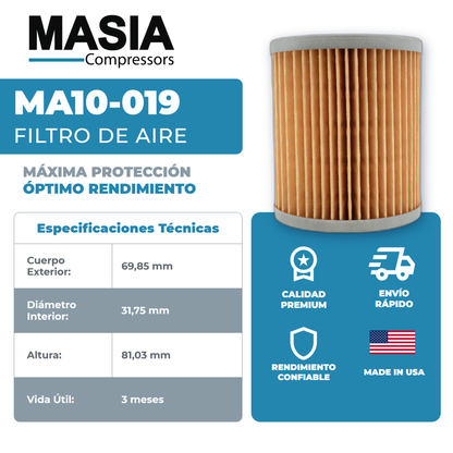 C713/1 Filtro de Aire Compatible con Mann Filter