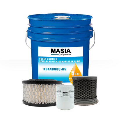 10B-40HP Kit de Servicio 4000 Horas (042445, 250025-525, 250034-111, Sullube-32)