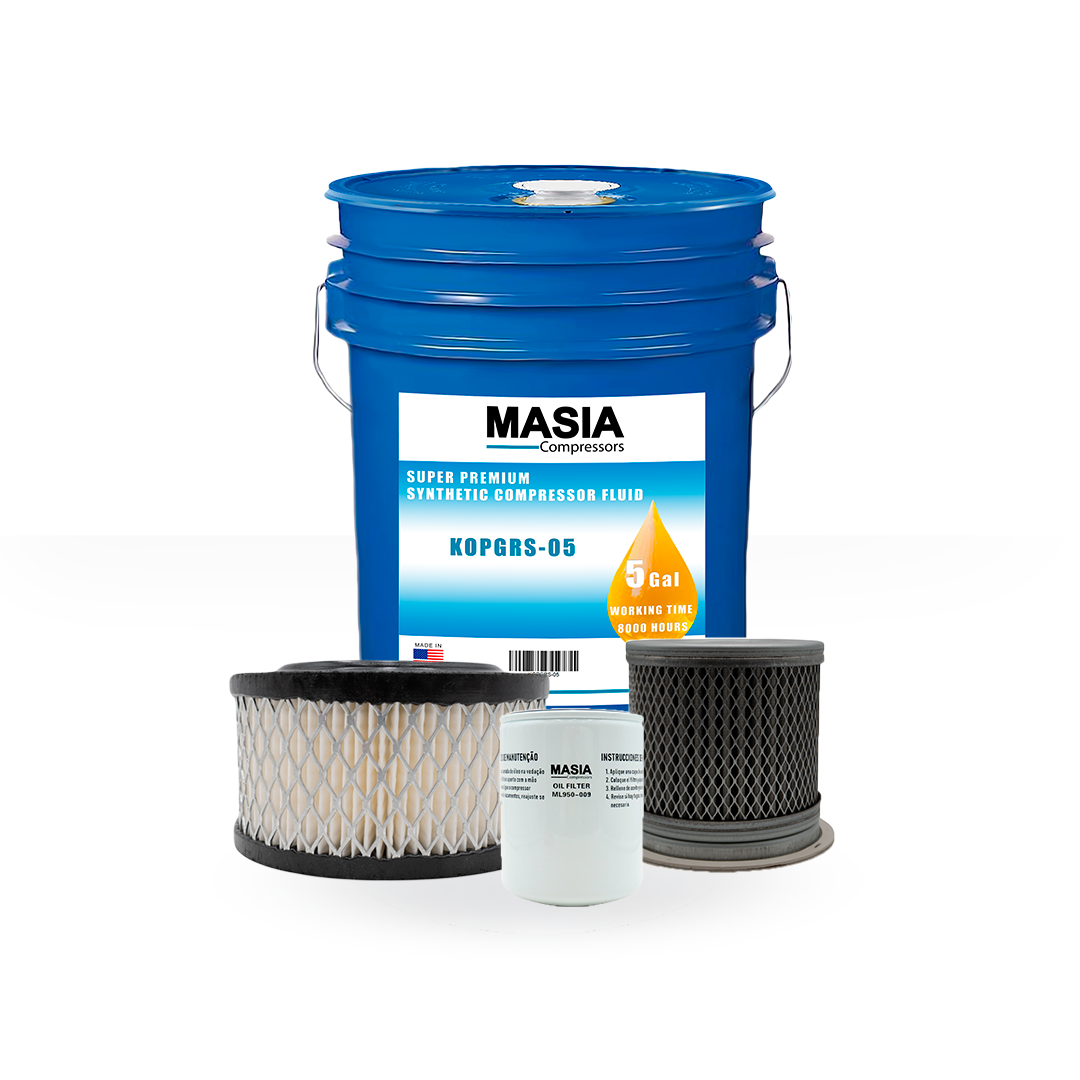10B-35HP Kit de Servicio 8000 Horas (042445, 250025-525, 02250034-111, 250022-669)