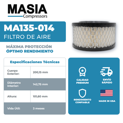 10B-25HP Kit de Servicio 4000 Horas (42445, 250025-525, 02250034-112, 250030-758)