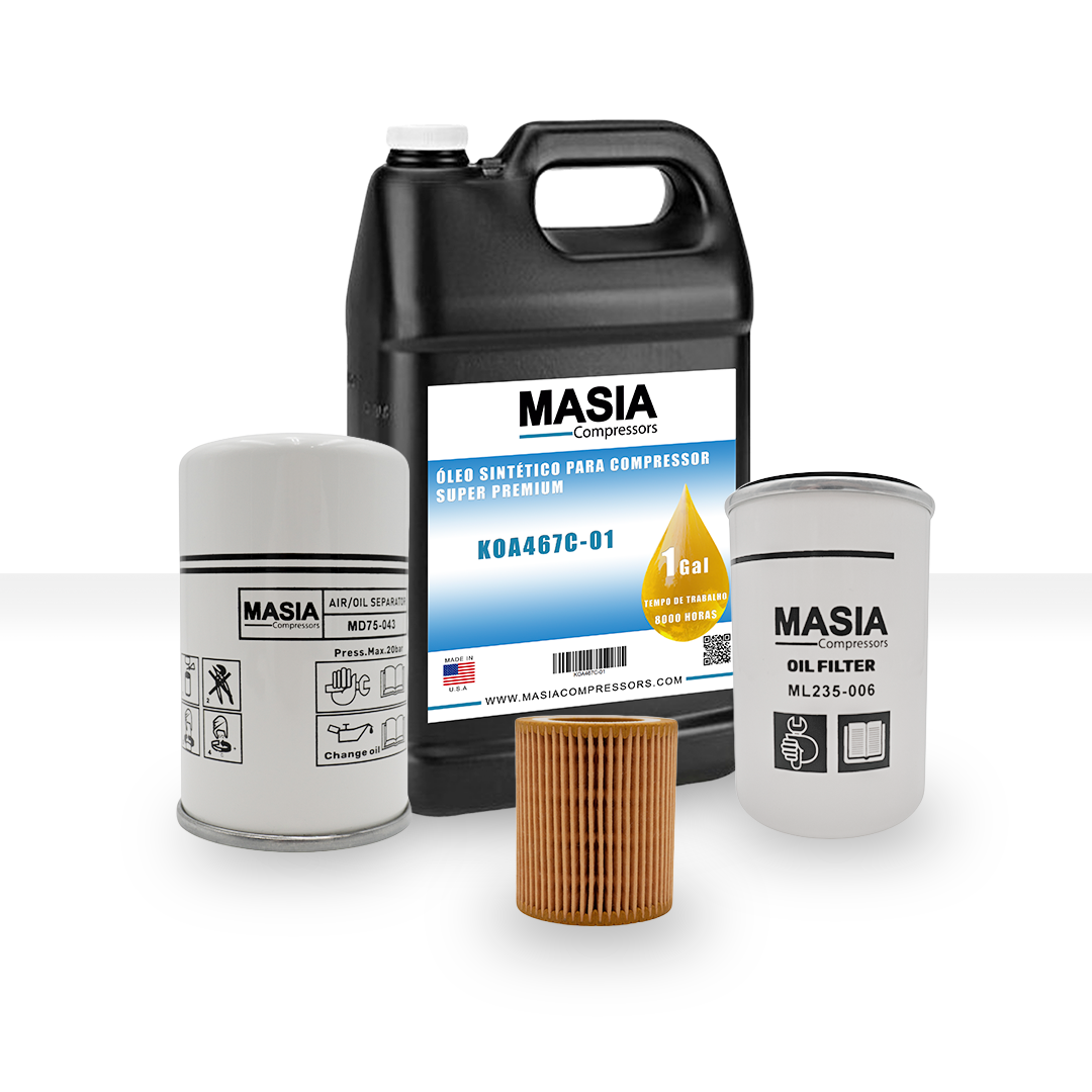 QRS-5 Kit de Servicio 8000 Horas (2200-6408-15, 6211-4725-50, 2200-6411-42, Rotair Xtra)