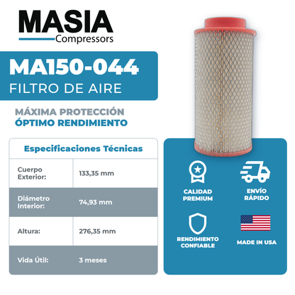 5677 Filtro de Aire Compatible con Performance Filtration