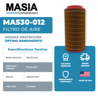 GA-30P FF Kit de servicio (1613-7408-00, 2903-7525-00, 2901-1626-01, 1310-0368-38)