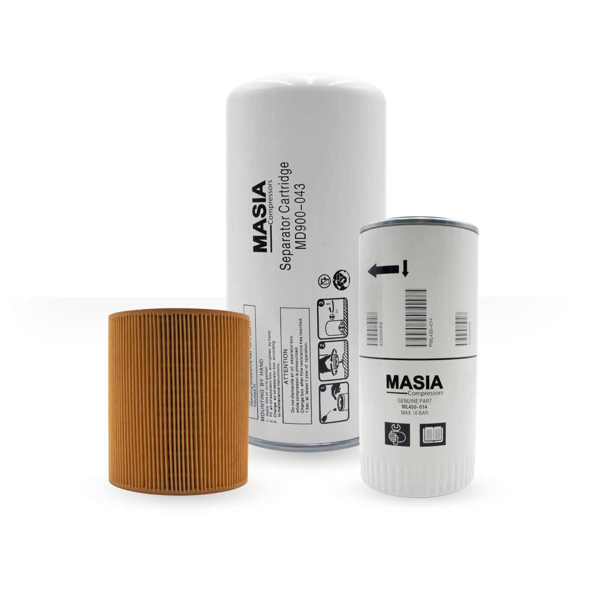 UP6-20 Kit de Filtros 4000 Horas (89295976, 39907175, 22354633)