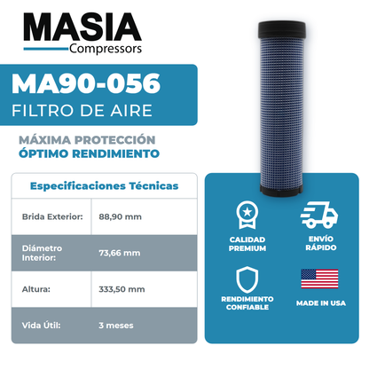 3214312600 Filtro de Aire Compatible con Air Man