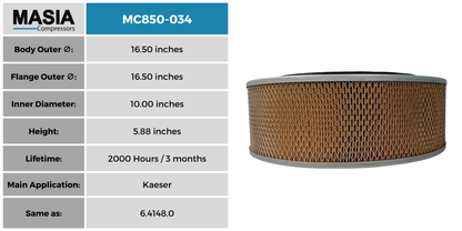 Filtro De Aire Woodward Sales 641484