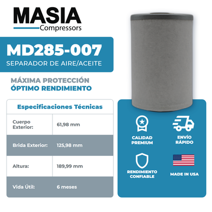 KD285-007 Filtro Separador Keltec Technolab