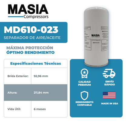 572.51002 Filtro Separador Compatible con Almig