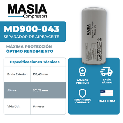 UP6-25 Kit de Filtros 4000 Horas (89295976, 54672654, 54749247)
