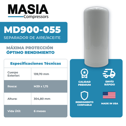 LB13145/8 Filtro Separador Compatible con Mann Filter