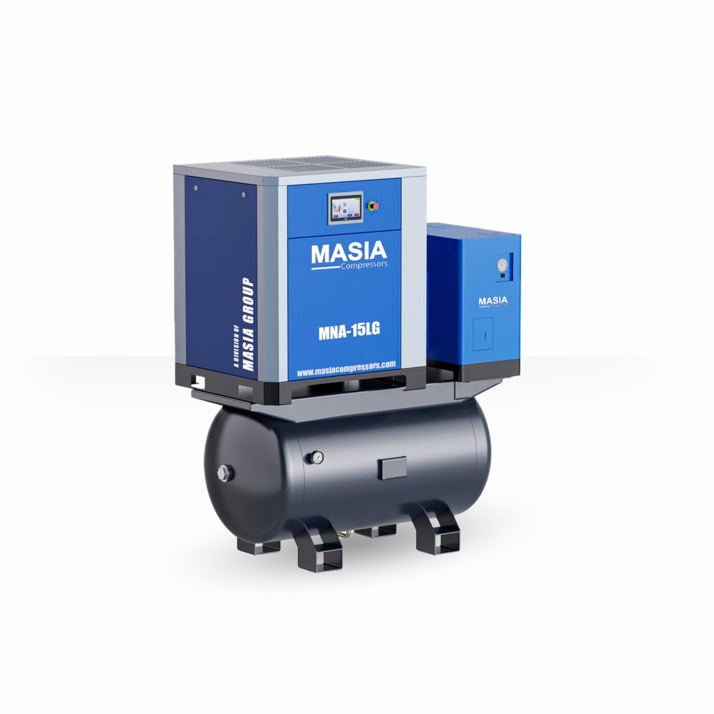 Compresor de Tornillo MNA-15LG Masia 15KW / 20HP