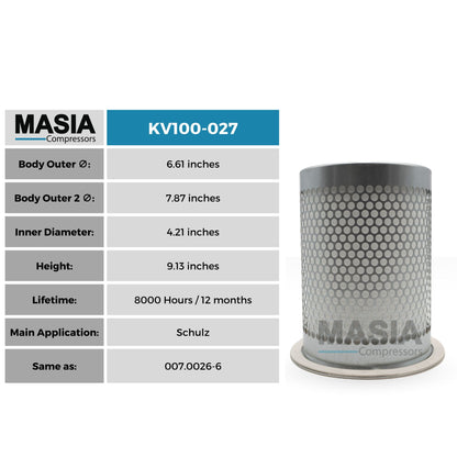 49 301 53 101 Filtro Separador Compatible con Mann Filter