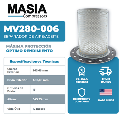 49 003 52 141 Filtro Separador Compatible con Mann Filter