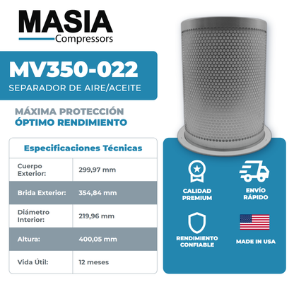3303153140 Filtro Separador Compatible con Nawootec