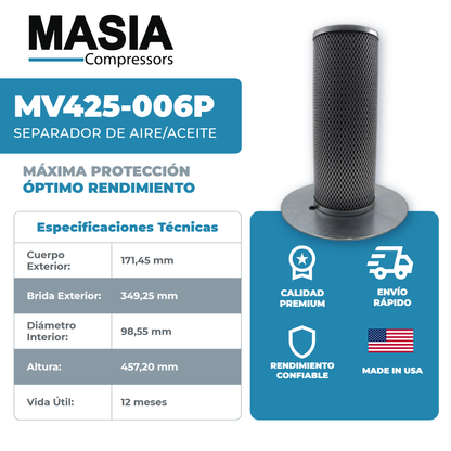 94 930 35 111 Filtro Separador Compatible con Mann Filter